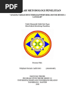 Download Analisa Variasi Busi Terhadap Performa Motor Bensin 4 Langkah by Wiqhan Fajar SN381258673 doc pdf