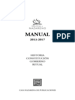 Manual Iglesia Del Nazareno 2013-2017 PDF