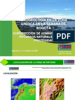 Hidrologia Sabana de Bogota PDF