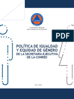 UG - Politica de Igualdad y Equidad PDF