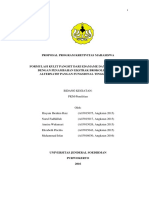 PKM-P - Formulasi Kulit Pangsit Dari Edamame Dan Pati Jagung Dengan Penambahan Ekstrak Brokoli Sebagai Alternatif Pangan Fungsional Tinggi Serat