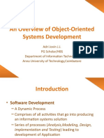 An Overview of Object-Oriented Systems Development