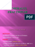 0 Numeralul Fractionar