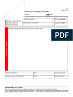 Declaracion de Incidente o Accidente