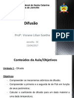 Aula 06 - Processos de Difusao