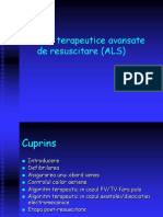 Măsurile Terapeutice Avansate de Resuscitare (ALS)