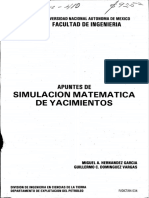 Apuntes de Simulacion Matematica de Yacimientos - Ocr PDF