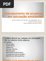 Planejamento de Projetos Em Educação Ambiental