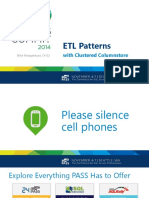 ETL Patterns: With Clustered Columnstore