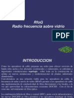 RfoG Radio Frecuencia Sobre Vidrio