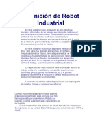 1. Definición de Robot Industrial