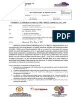 Informe de Campaña de Seguridad Sobre Prevención de Lesiones en Manos y Dedos - Formato MICSAC