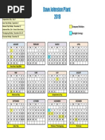Gujarat High Court Calendar, 2017 | PDF | Observances | Holidays
