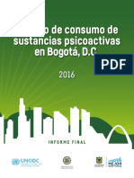 Estudio Consumo Sustancias Psicoactivas Bogota 2016 PDF