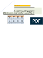 Analisis de La Varianza en Excel