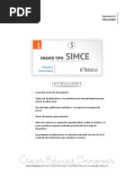 Ensayo3 Simce Lenguaje 6basico 2015 Forma B