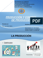 Produccion y Control de Produccion