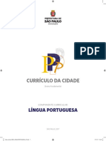 Currículo de Língua Portuguesa Da Cidade de São Paulo
