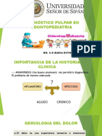 Diagnóstico Pulpar en Odontopediatria