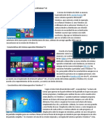 Características Del Sistema Operativo Windows