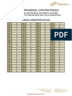 Gabarito DMAE 2011 PDF