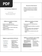 Download Teaching of Algebra I by Mavishna Sooben SN38130607 doc pdf