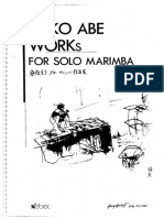 Works For Solo Marimba PDF