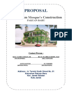 Proposal Pembangunan Masjid Darusalam 1-English