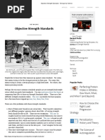 Objective Strength Standards - Stronger by Science
