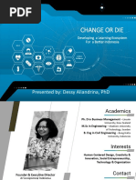 Change or Die - Dessy