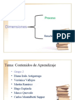 Contenidos de Aprendizajes