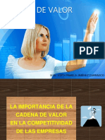 2.3 CADENA DE VALOR