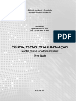 Ciência, tecnologia e inovação: desafio para a sociedade brasileira