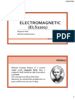 History: Magnetic Field Material and Inductance