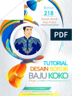 Tutorial Desain Bordir Komputer