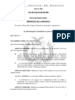 Ley #2104 MODIFICACIONES A LA LEY 2027 PDF