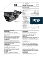 Cat C18 ACERT Spec Sheets - Commercial PDF