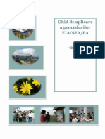 Ghid Aplicare Proceduri EIA SEA EA PDF