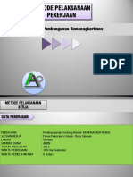 Metode Pelaksanaan Pekerjaan PDF