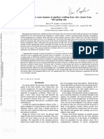 Charts for Water Hammer in Pipelines Resulting From Valve Closure From