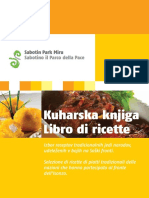 Kuharska Knjiga-Izbor Receptov Tradicionalnih Jedi Narodov, Udeleženih V Bojih Na Soški Fronti PDF