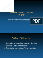 Surveillance Data Collection in Idsp
