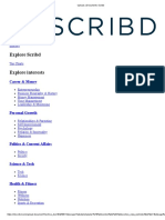 Explore Scribd: Career & Money