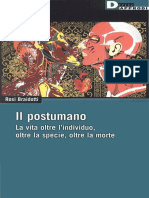 Il Postumano [La-Vita-oltre l’Individuo, -Oltre La Specie, -Oltre La Morte] Di Rosi Braidotti [2014]