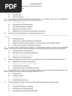 Auditing Theory