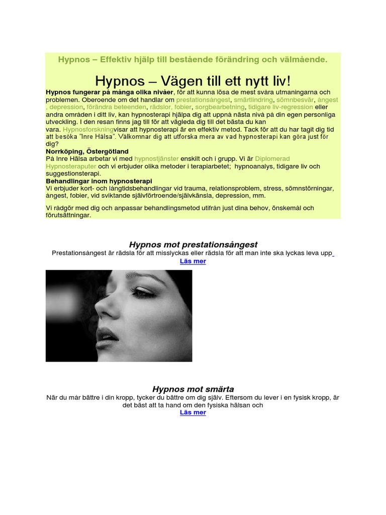 Bästa Hypnos Stockholm