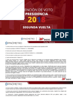 Encuesta Datexco La W y El Tiempo para Segunda Vuelta