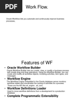 Work Flow.: Oracle Workflow Lets You Automate and Continuously Improve Business Processes