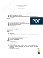 Esquema Proyecto Servicio Comunitario