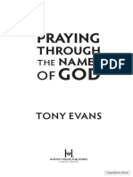 Praying Through The Names of God PDF